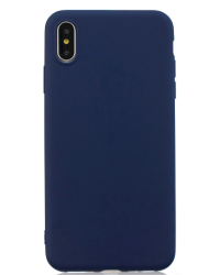 Fusion Soft Matte Back Case Силиконовый чехол для Samsung A715 Galaxy A71 Синий