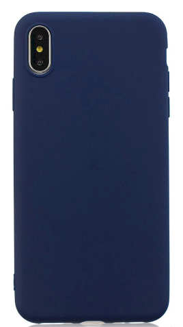 Fusion Soft Matte Back Case Силиконовый чехол для Samsung A715 Galaxy A71 Синий