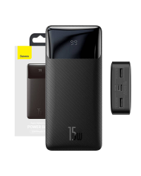 Powerbank Baseus Bipow 20000mAh, 2xUSB, USB-C, 15W (black)