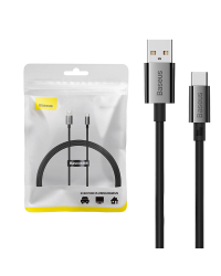 Кабель USB do USB-C Baseus Superior100W 1м (черный)