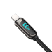 Baseus Display Cable USB to Type-C, 66W, 2m (черный)