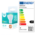 Светодиодная лампа Forever Light GU10 7W 230V 3000K 90lm 38°