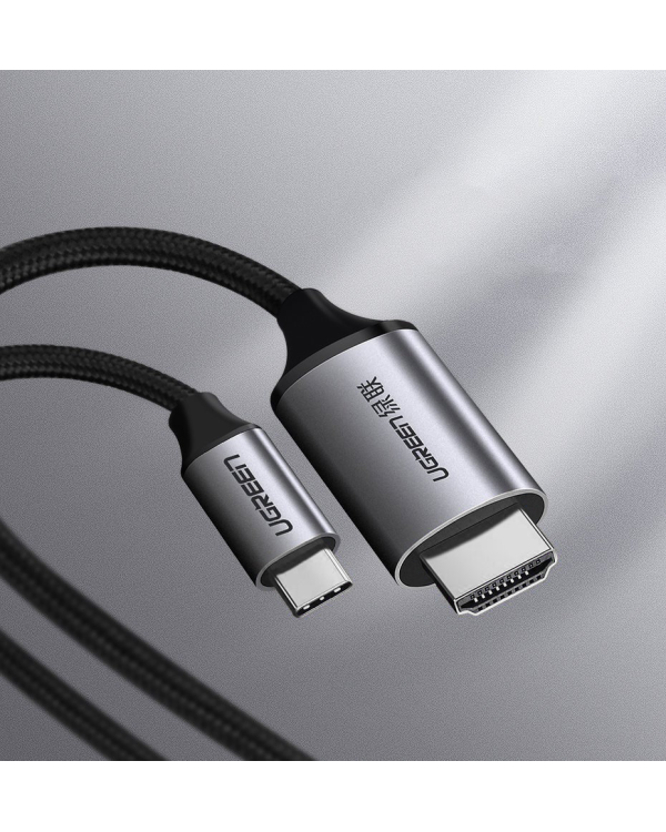 UGREEN USB-C to HDMI Cable 4K UHD 1.5m (черный)