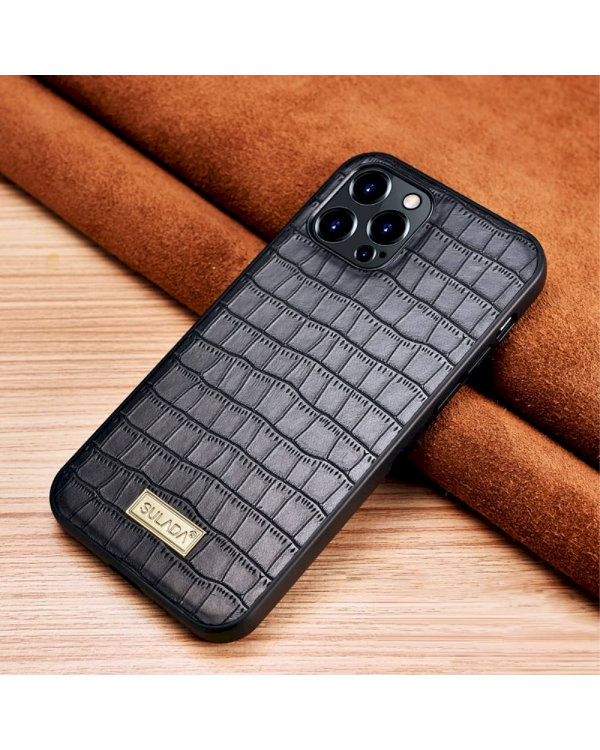 Sulada luxurious case прочный силиконовый чехол для Samsung G998 Galaxy S21 Ultra 5G черный