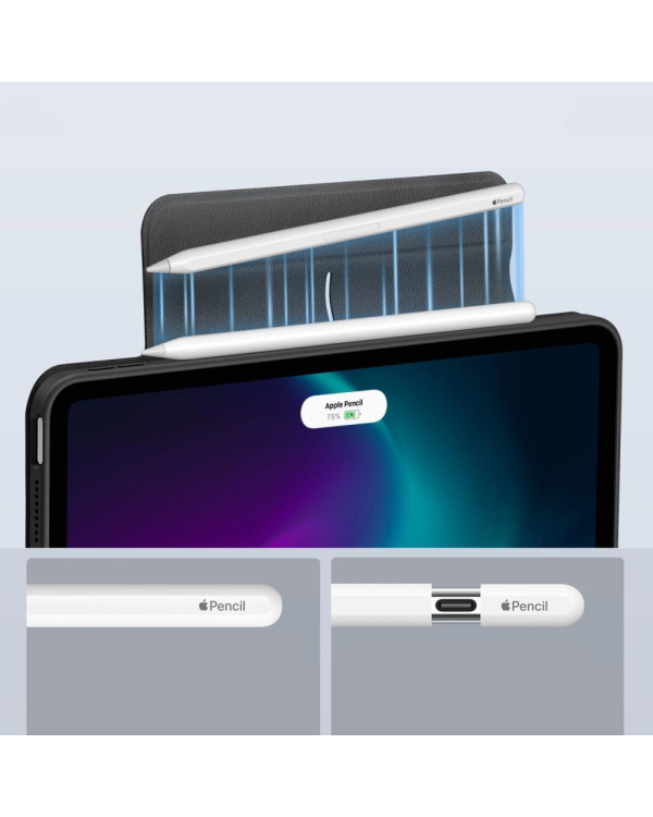 Гибридный чехол ESR Rebound для iPad Air 10.9'' 4|5 2020-2022 | 11.6'' 2024 - черный