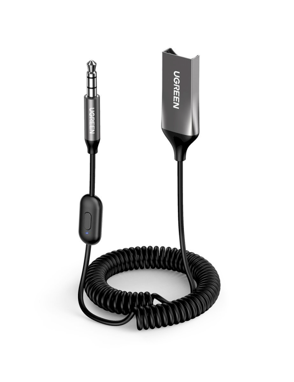 UGREEN USB Audio Adapter Bluetooth 5.0, AUX (black)