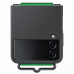 Обложка книги «EF-GF721TBE Samsung Silicone Cover with Strap for Galaxy Z Flip 4 Black»