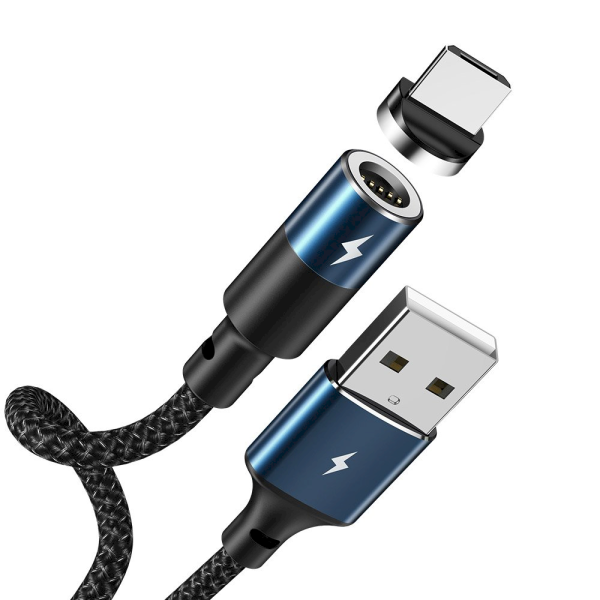 Remax Zigie Magnetic Cable USB For micro USB 3A 1.2m black (RC-102m black)