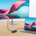 Дополнительное изображение книги «Baseus Lite Series Hub 6w1 USB-C to 2x USB 3.0 + USB-C + HDMI + SD|TF (black)»