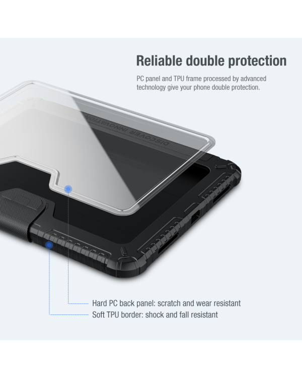 Защитный чехол-подставка Nillkin Bumper PRO для iPad 10.9 2022 черный