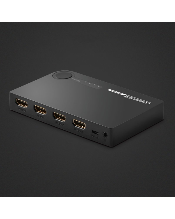 Ugreen switch splitter splitter switch HDMI - 3x HDMI 3D 4K 7.5 Gbps 36 bit per channel black (40234)