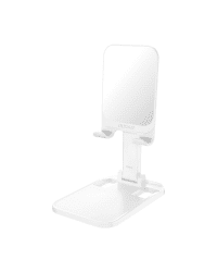 Dudao desk telescopic stand foldable phone holder tablet white (F5XS whie)