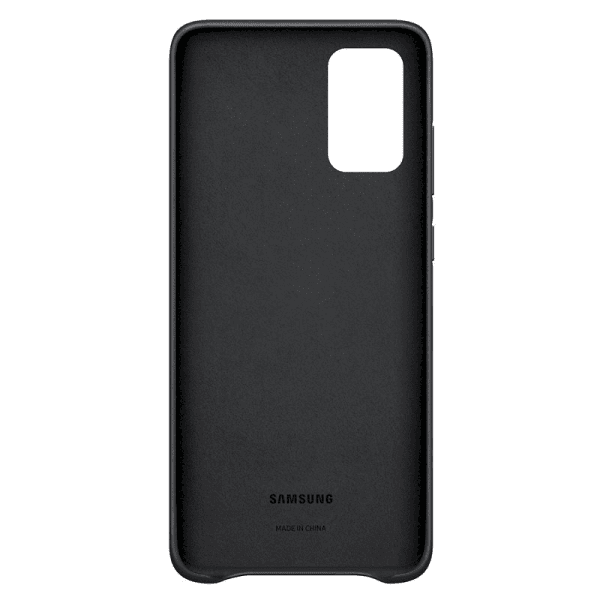 Обложка книги «EF-VG985LBE Samsung Leather Cover for Galaxy S20+ Black (Damaged package)»