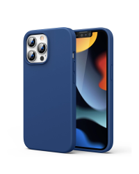 Ugreen Protective Silicone Case rubber flexible silicone case cover for iPhone 13 Pro Max blue
