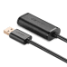 USB 2.0 extension cable UGREEN US121, active, 15m (black)