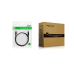 Дополнительное изображение книги «Ugreen cable internet network cable Ethernet patchcord RJ45 Cat 6 UTP 1000Mbps 1m black (20159)»