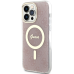 Guess GUHMP13XH4STP iPhone 13 Pro Max 6.7" różowy|pink hardcase 4G MagSafe
