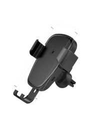 Fusion QI-206 Универсальный Держатель C Беспроводной Зарядкой (10W) Черный
