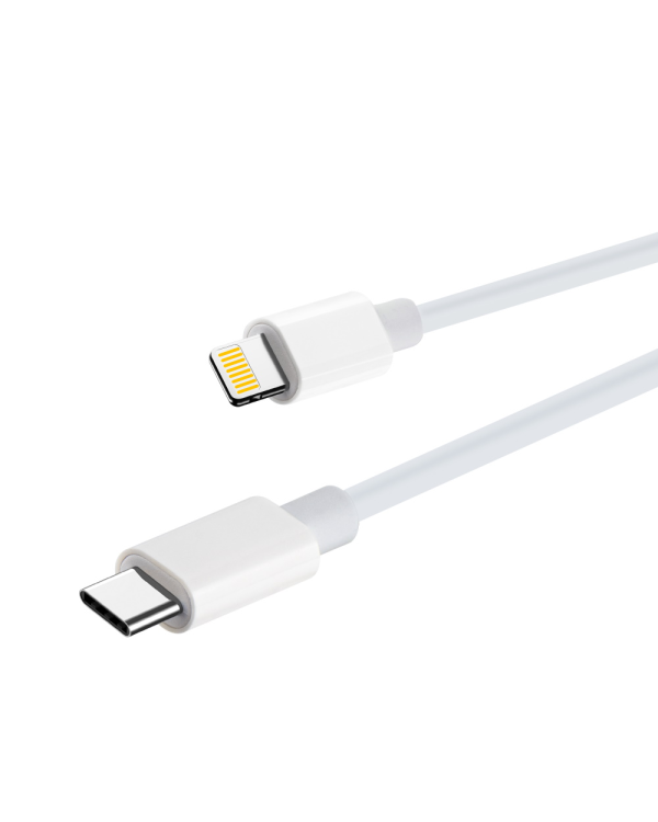 Maxlife MXUC-05 cable USB-C - Lightning 1,0 m 20W white