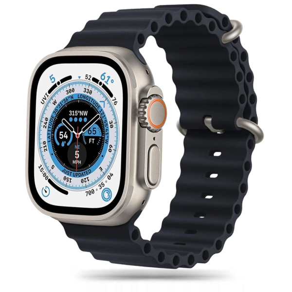 Обложка книги «Tech-Protect IconBand Pro Strap for Apple Watch 4 | 5 | 6 | 7 | 8 | 9 | SE | Ultra 1 | 2 (42|44|45|49 mm) - Black»