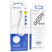 Кабель Borofone BX47 Coolway - USB to Lightning - 2,4A 1 метр белый