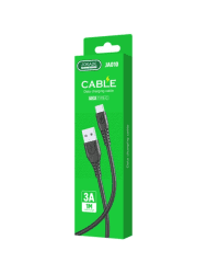 Jokade JA010 USB-A -> USB-C кабель для зарядки 20 Вт | 100 см черный