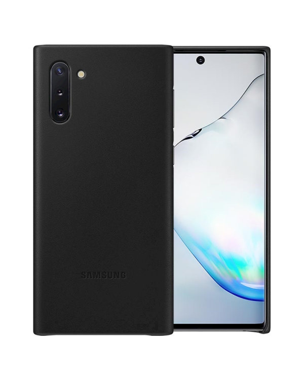 Samsung EF-VN970LBEGWW кожаный чехол для Samsung N970 Galaxy Note 10 (Note 10 5G) черный