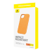 Phone Case for iPhone 15 Baseus Fauxther Series (Orange)