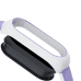 Fusion Dual Color ремешок для часов Xiaomi Mi Band 3 / 4 / 5 / 6 зеленый - фиолетовый