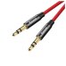 Baseus Yiven Премиум AUX провод 3.5 mm -> 3.5 mm 1.5m Красный