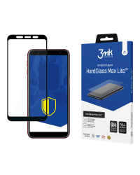 Samsung Galaxy J4 Plus Black - 3mk HardGlass Max Lite™ screen protector