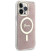 Guess GUHMP13XH4STP iPhone 13 Pro Max 6.7" różowy|pink hardcase 4G MagSafe