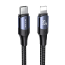 Обложка книги «USAMS Kabel U71 USB-C na Lightning 2m 20W PD Fast Charge czarny|black SJ522USB01 (US-SJ522)»