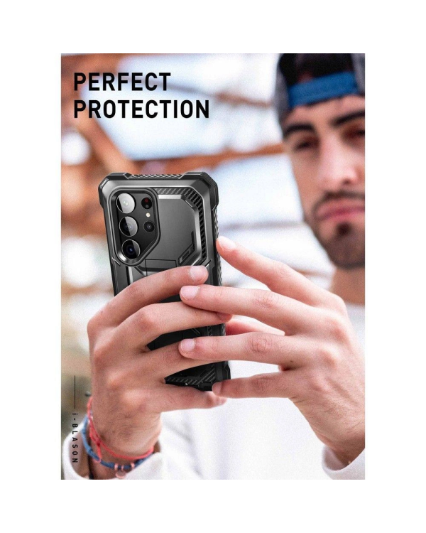 Supcase IBLSN ARMORBOX 2-SET GALAXY S23 ULTRA BLACK