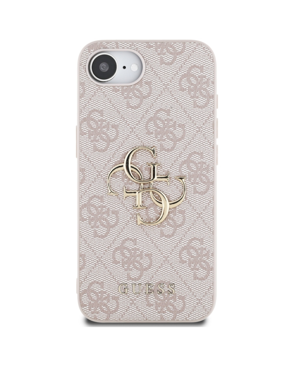 Case Guess 4G Big Logo for iPhone 16e pink