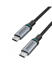 Choetech USB Type C - USB Type C charging data cable Power Delivery 100W 5A 1,8m black (MIX00073)