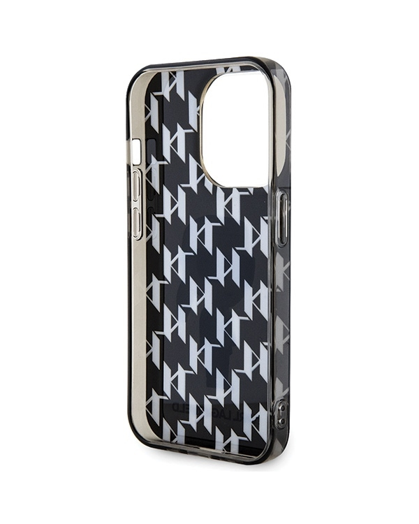 Дополнительное изображение книги «Karl Lagerfeld KLHCP15XHNKMKLK iPhone 15 Pro Max 6.7" czarny|black hardcase Monogram Ikonik»