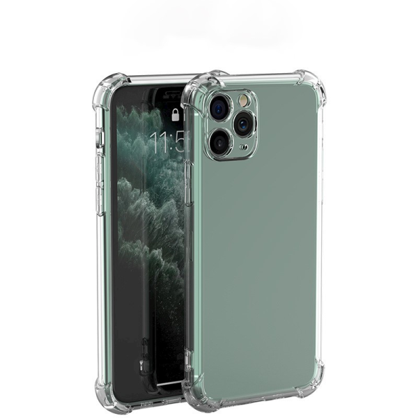 Fusion противоударный 1,5 мм камера защитить силиконовый чехол для Apple iPhone 17 Pro Max прозрачный