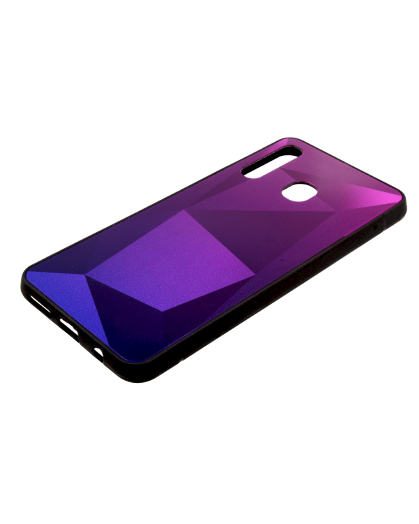 Fusion Stone Ombre Back Case Силиконовый чехол для Apple iPhone 11 Фиолетовый - Синий