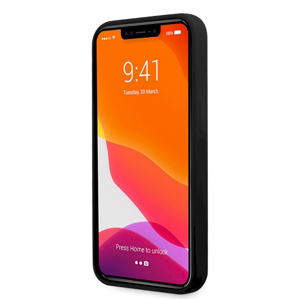 Обложка книги «AMHCP13XRGDBK AMG Liquid Silicone Case for iPhone 13 Pro Max Black/Red»