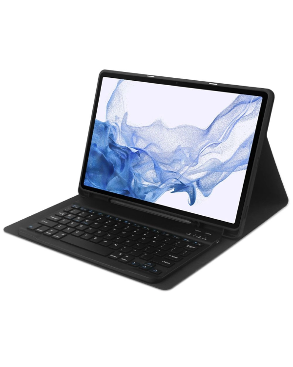 Tech-Protect SC Pen + Keyboard case with keyboard for Samsung Galaxy Tab S7+ | S8+ | S7 FE 12.4" - black