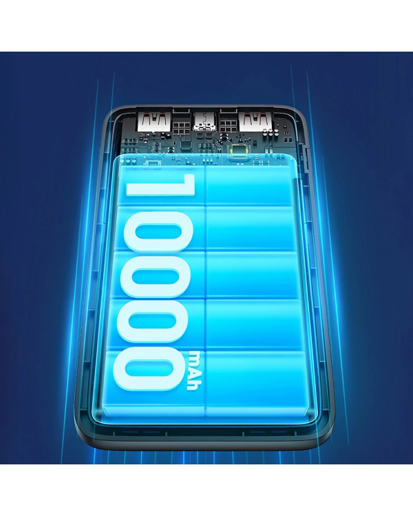 Дополнительное изображение книги «Powerbank Dudao K18-1W 10000mAh USB-A | USB-C | Micro USB - черный»