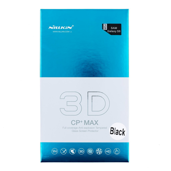 Обложка книги «Nillkin Tempered Glass 3D CP+ MAX Black for Samsung Galaxy S10»