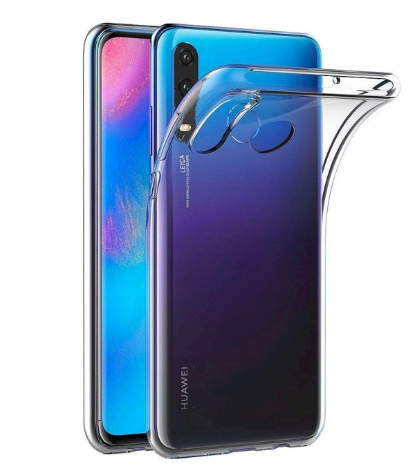 Fusion Ultra Back Case 0.3 mm Прочный Силиконовый чехол для Huawei P30 Lite Прозрачный