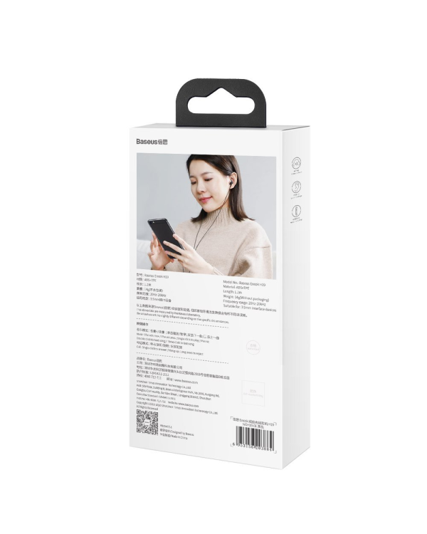 Baseus Encok H19 earphones - black