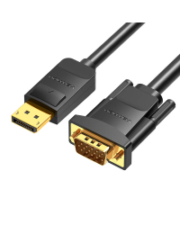 DisplayPort to VGA Cable 3m Vention HBLBI (Black)