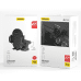 Dudao Gravity Car Mount Dashboard Windshield Phone Bracket Holder black (F2S black)