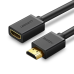 Ugreen HDMI (female) - HDMI (male) extension cord cable 19 pin 1.4v 4K 60Hz 30AWG 2m black (10142)