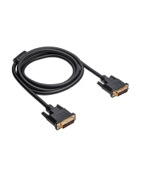 Кабель Akyga AK-AV-02 DVI вер. 24+5 pin 1.8m черный