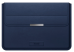 Кожаный чехол INVZI | Обложка с функцией подставки для MacBook Pro|Air 15"|16" (синий)